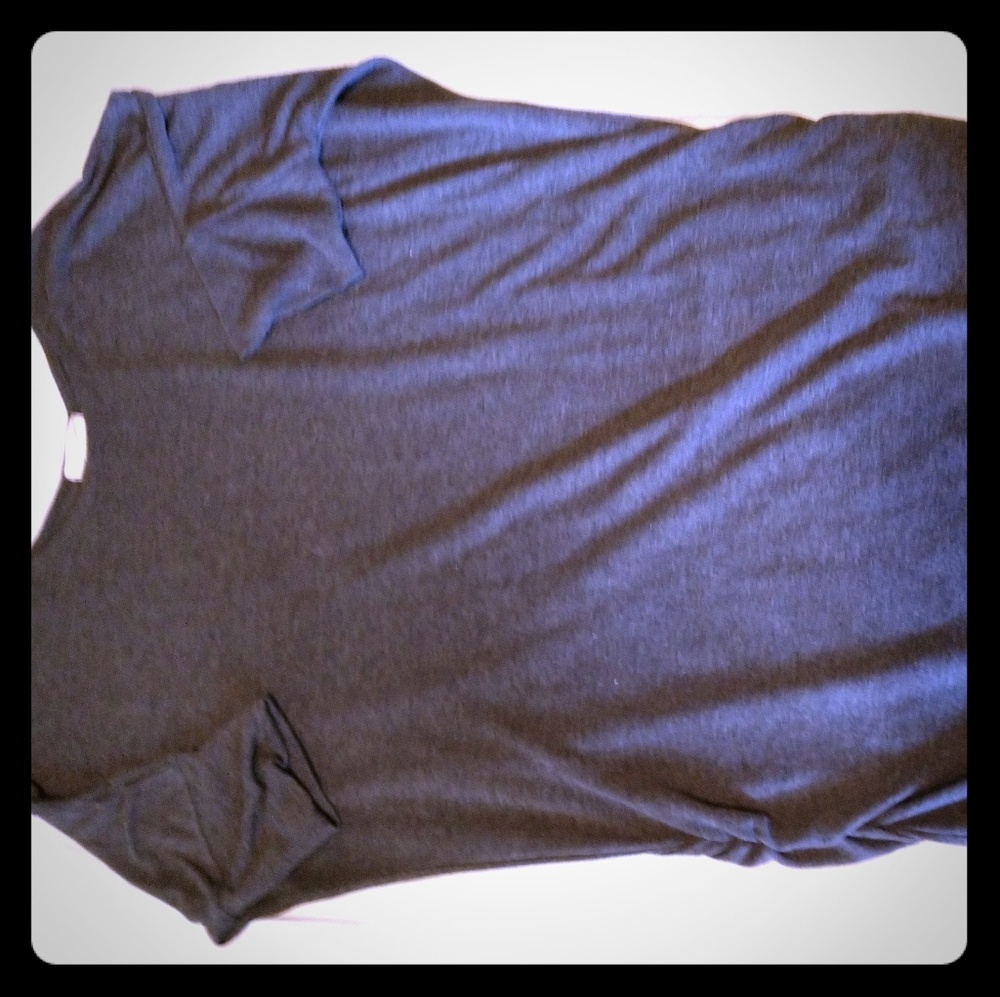 Long, short-sleeve, sweater